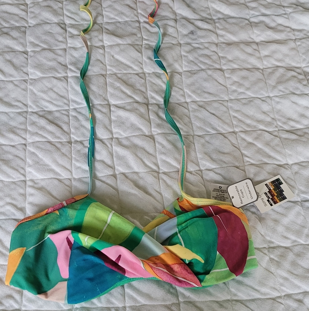 Colorful Women's Bikini Top
